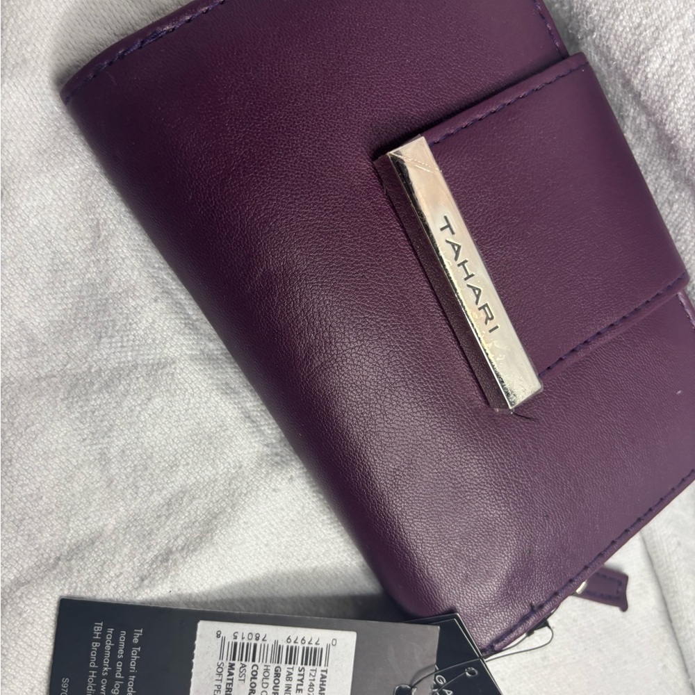Tahari Chic Purple Wallet